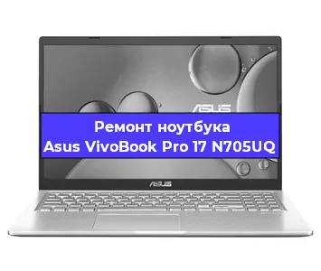 Чистка от пыли и замена термопасты на ноутбуке Asus VivoBook Pro 17 N705UQ в Новосибирске